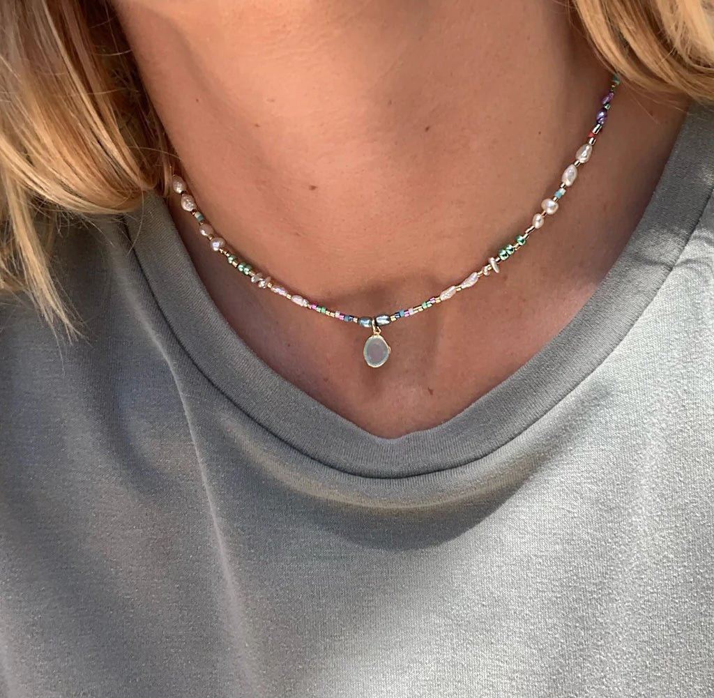 EPiC Jewelry - Necklace - Beachy Pearl Necklace - product_material - MERA MERAH