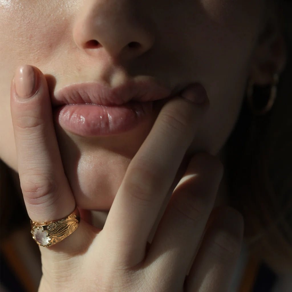Full Moon Ring - Vintage Inspired Collection – MERA MERAH